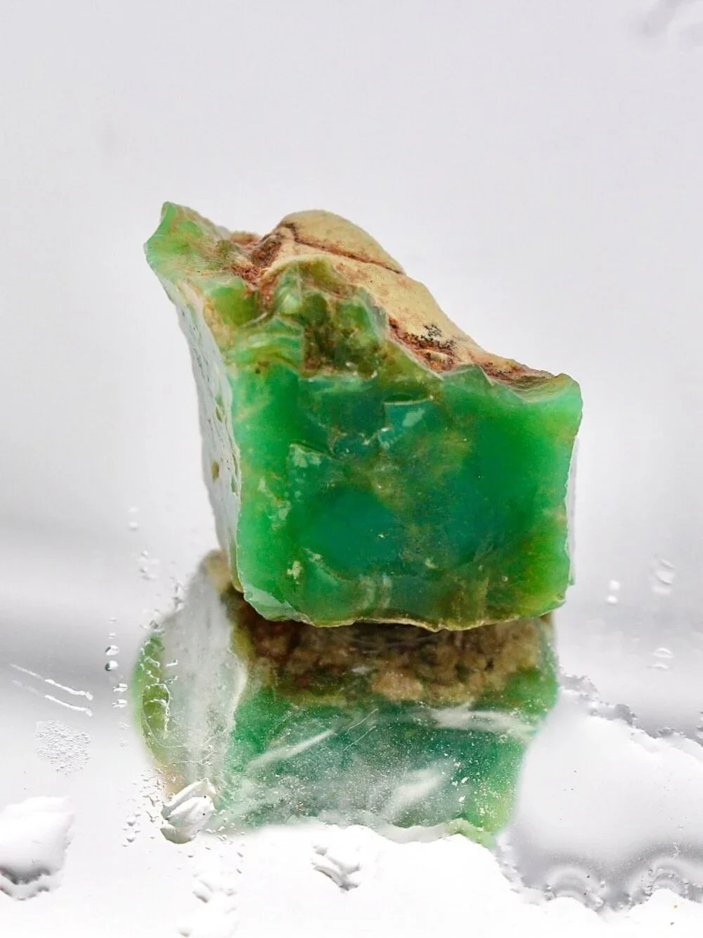 Gemmy Gem Australia Chrysoprase Marlborough Raw Natural Rough Mineral 59.5Ct